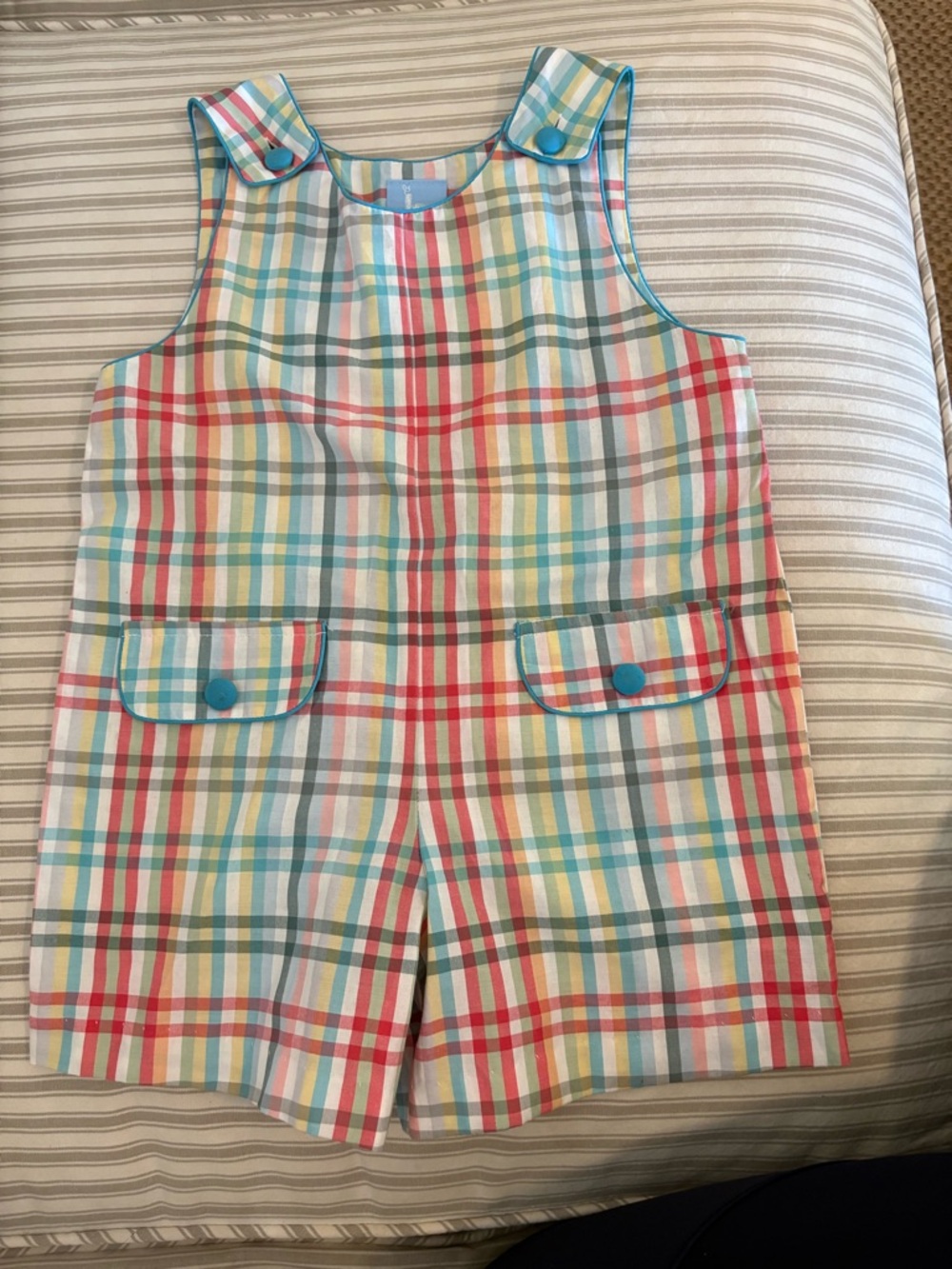 Colorful Plaid Jon Jon